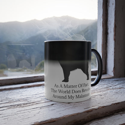 Matter Of Fact Malamute Color Changing Mug