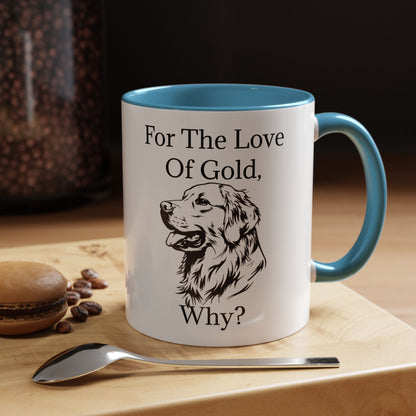 For The Love Of Gold 2-Tone Coffee Mug
