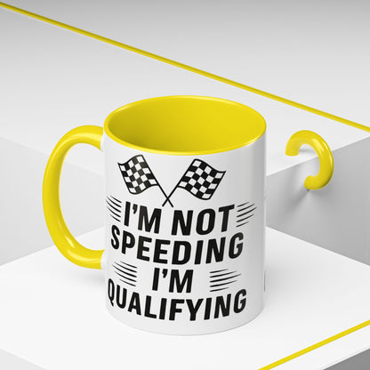 I'm Qualifying 2-Tone Coffee Mug