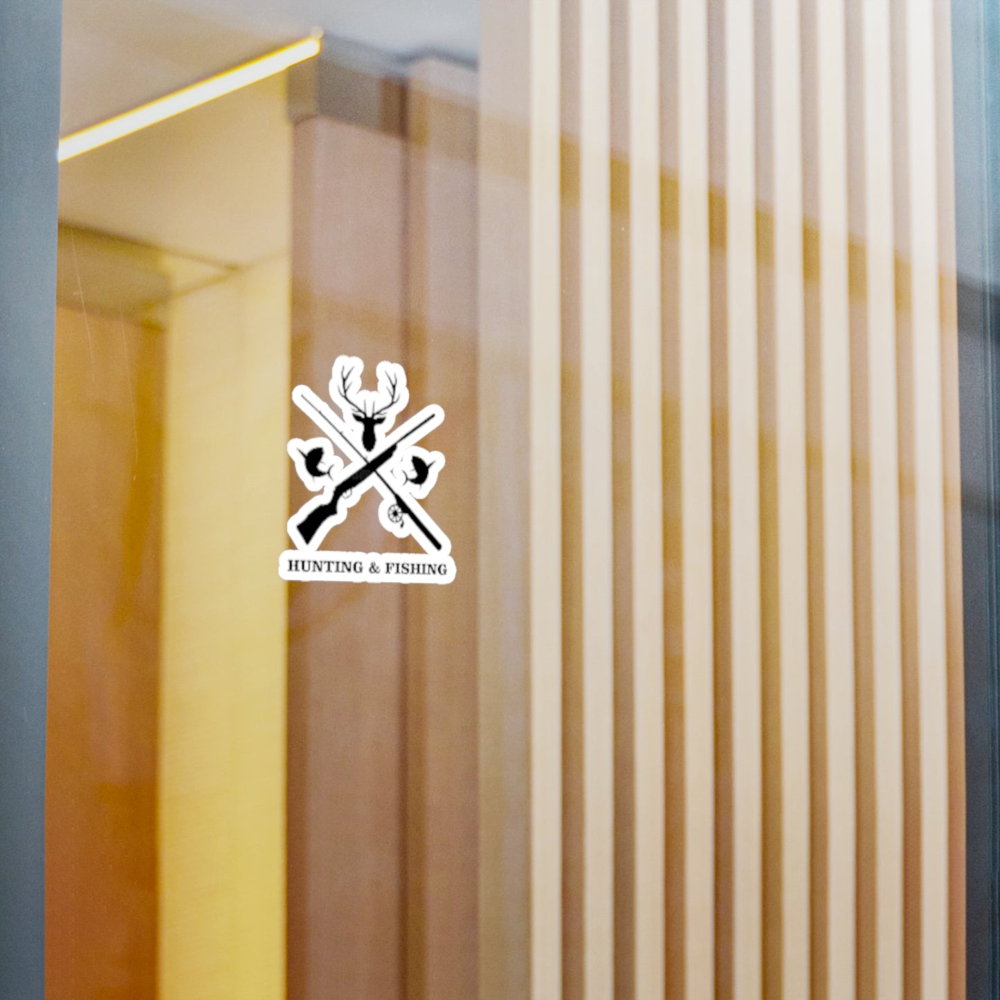 Hunting/Fishing Vinyl Decal