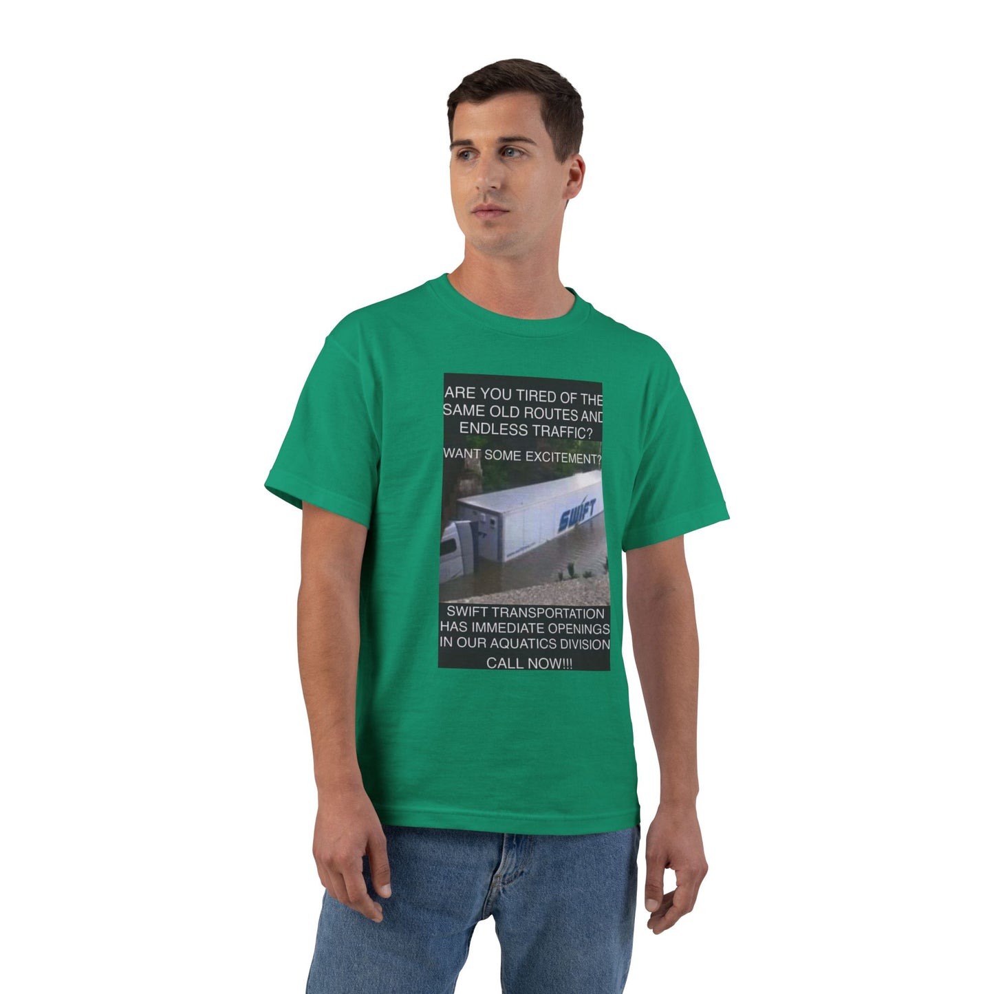 Swift Aquatics Men's Short-Sleeve Crewneck Tee