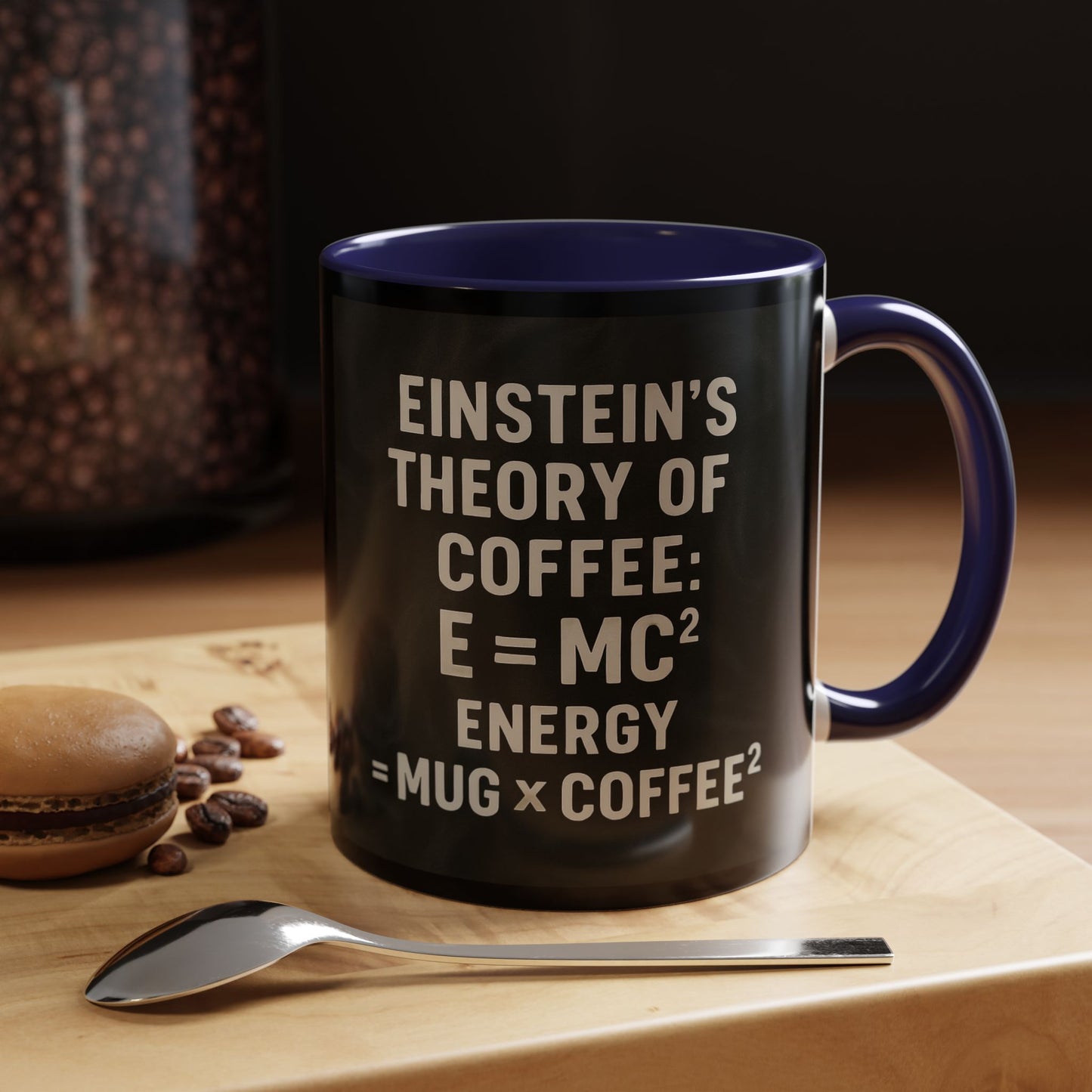 Einstein's Theory Of Coffee 2-Tone Coffee Mug