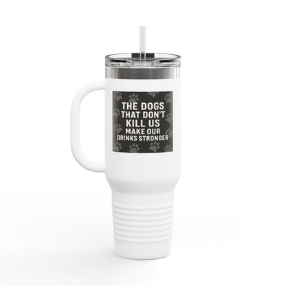 Drinks Stronger Insulated Travel Mug