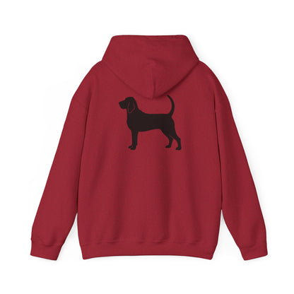 Bloodhound Silhouette Unisex Hoodie