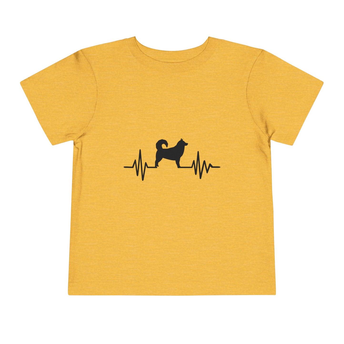 My Heart Beats For Malamutes Toddler Unisex Short Sleeve Crewneck Tee
