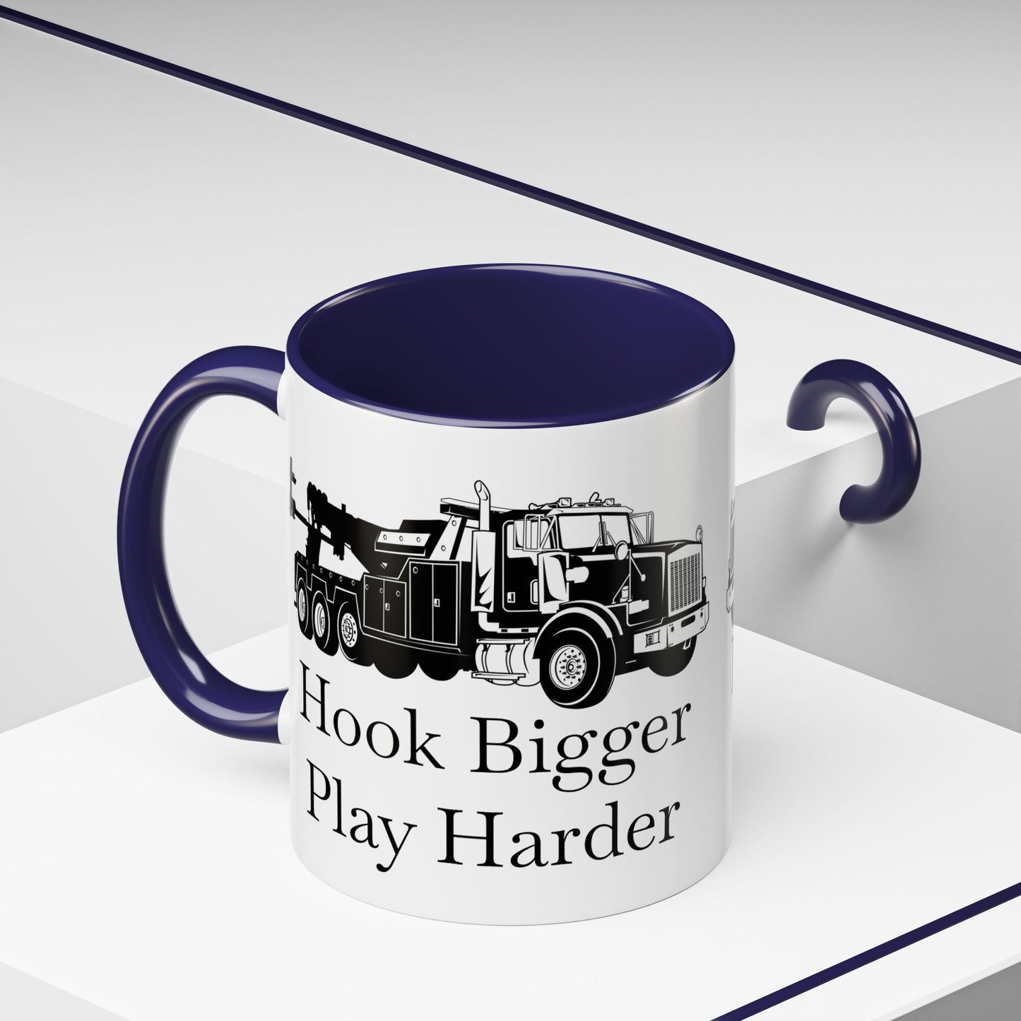 Hook Bigger 2-Tone Coffee Mug