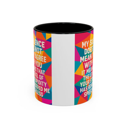 Speechless 2-Tone Coffee Mug