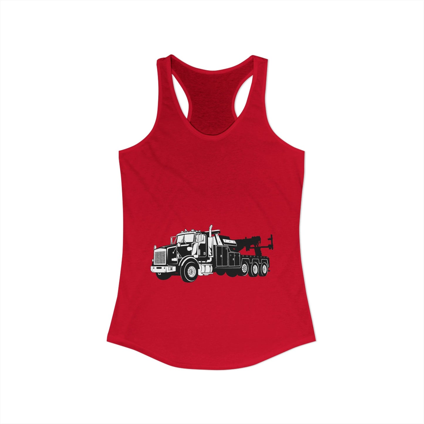 Heavy Tow Truck Women's Racerback Tank