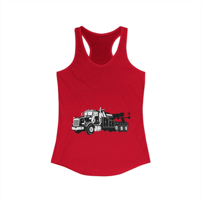 Heavy Tow Truck Women's Racerback Tank