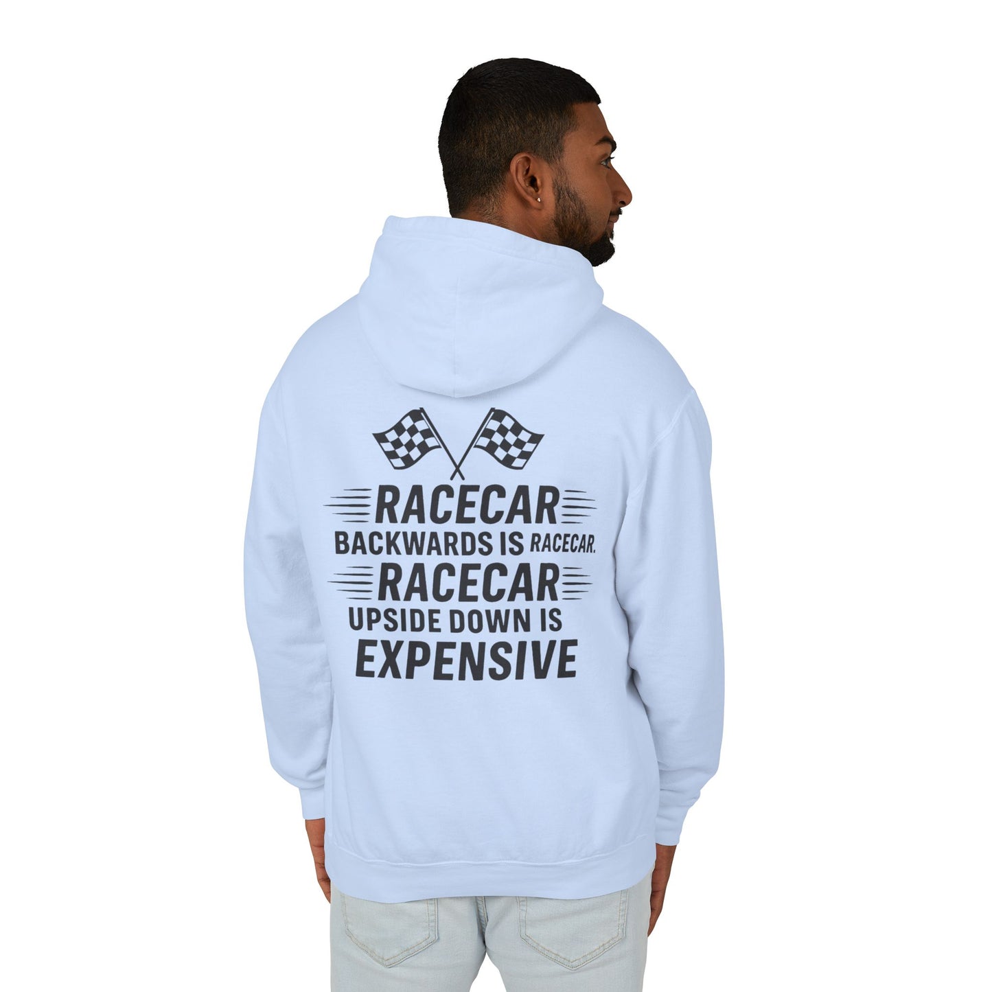 Racecar Backwards Unisex Lightweight Hoodie