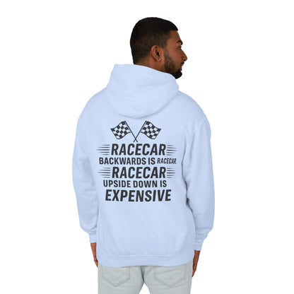 Racecar Backwards Unisex Lightweight Hoodie
