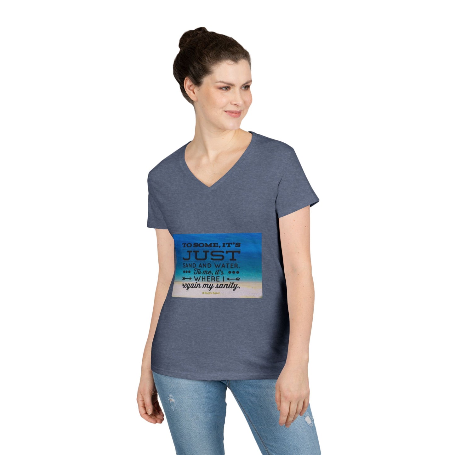 Dr. Beach Women's V-Neck T-Shirt