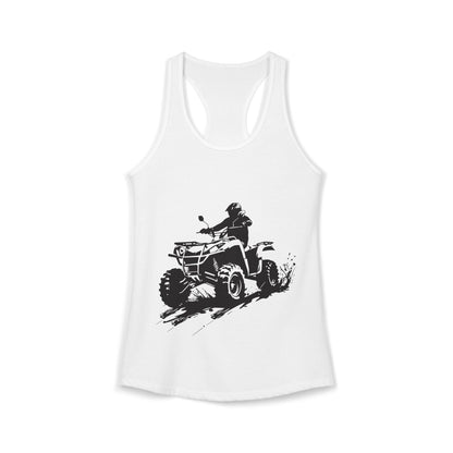 Slingin' Mud Quad Women's Racerback Tank