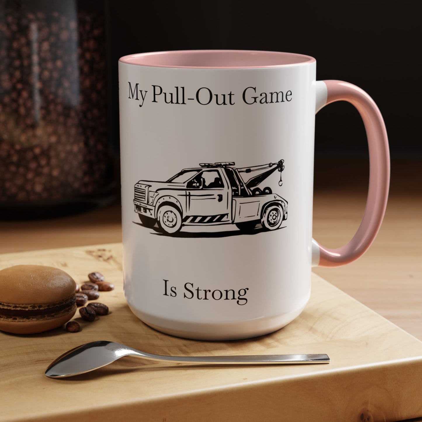 Pull Out Wheel Lift Tow Truck 2-Tone Coffee Mug