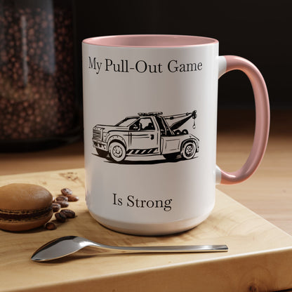 Pull Out Wheel Lift Tow Truck 2-Tone Coffee Mug