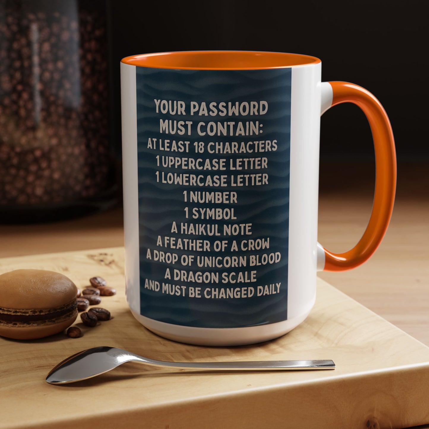 Password 2-Tone Coffee Mug
