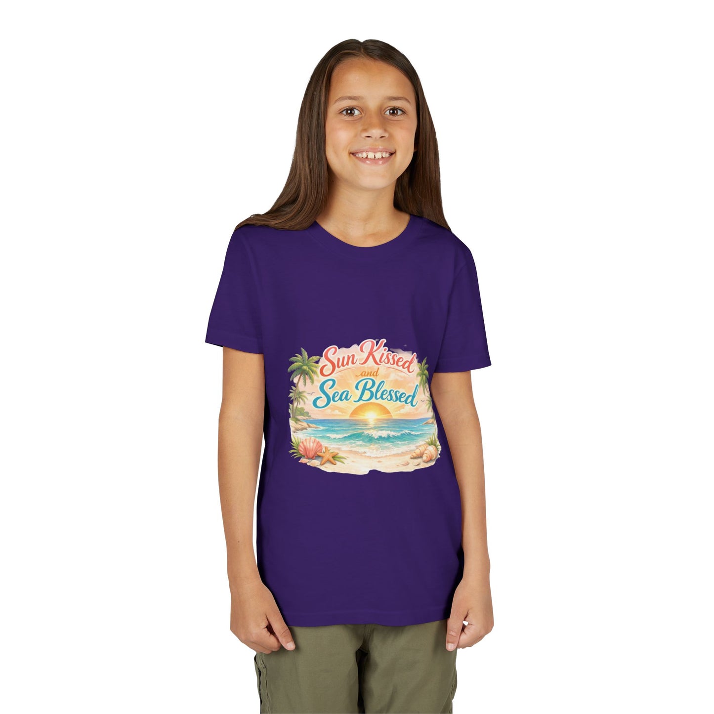Sun Kissed Youth Unisex Short Sleeve Crewneck Tee