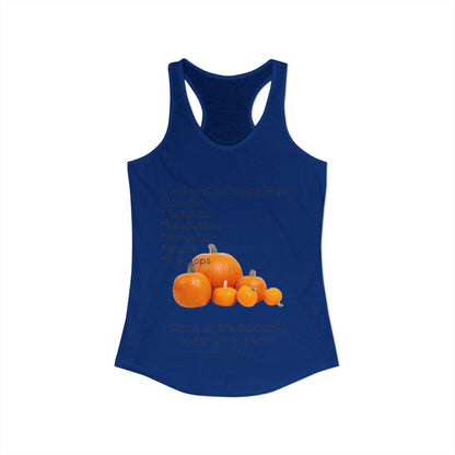 Fall In The South Women's Racerback Tank