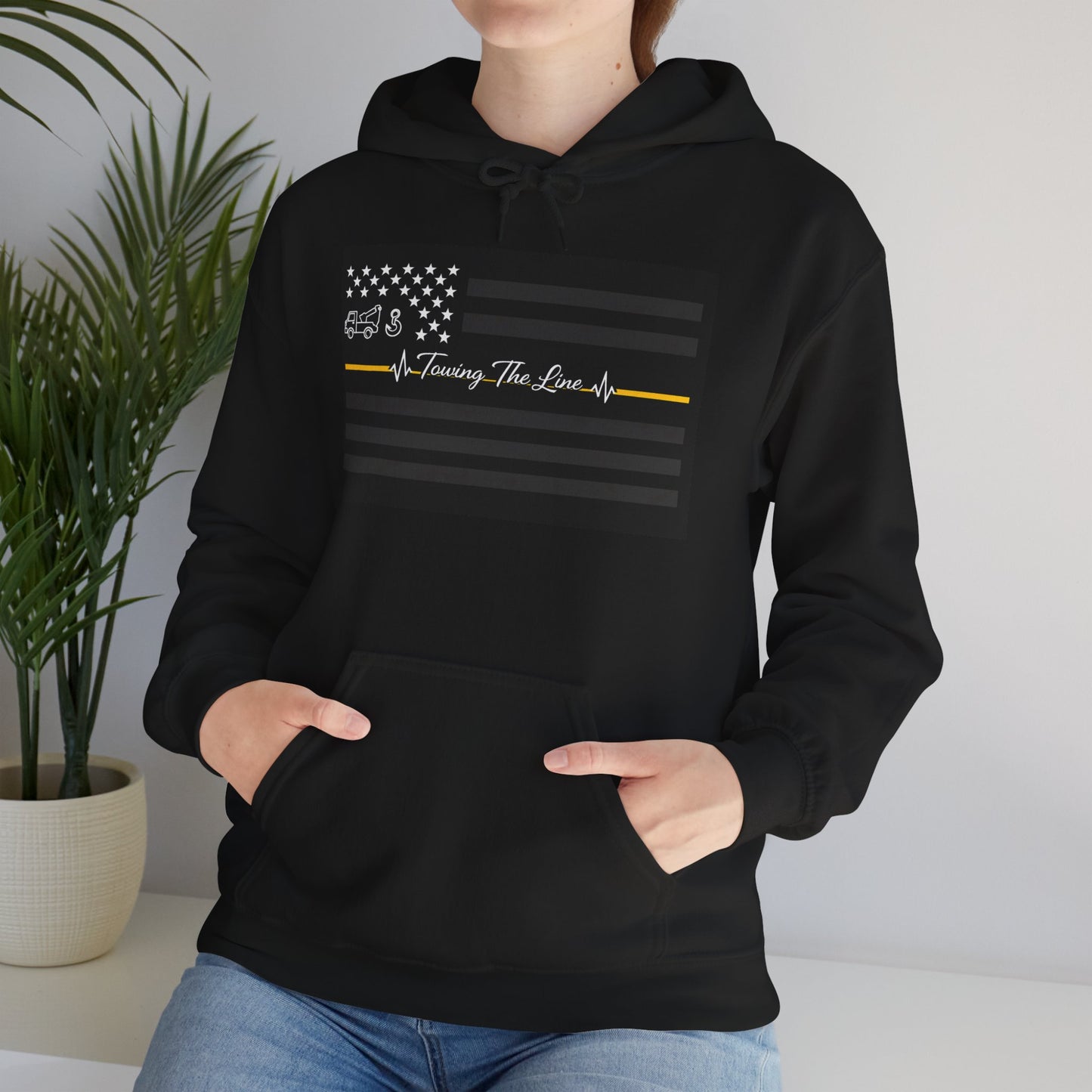 Thin Yellow Line Unisex Hoodie