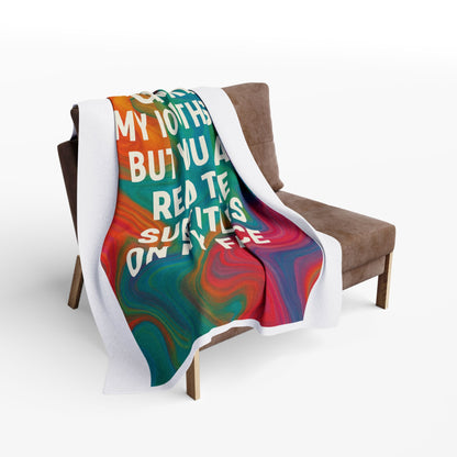 Subtitles Arctic Fleece Blanket