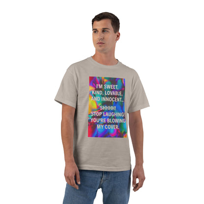 Blowing My Cover Men's Short-Sleeve Crewneck Tee