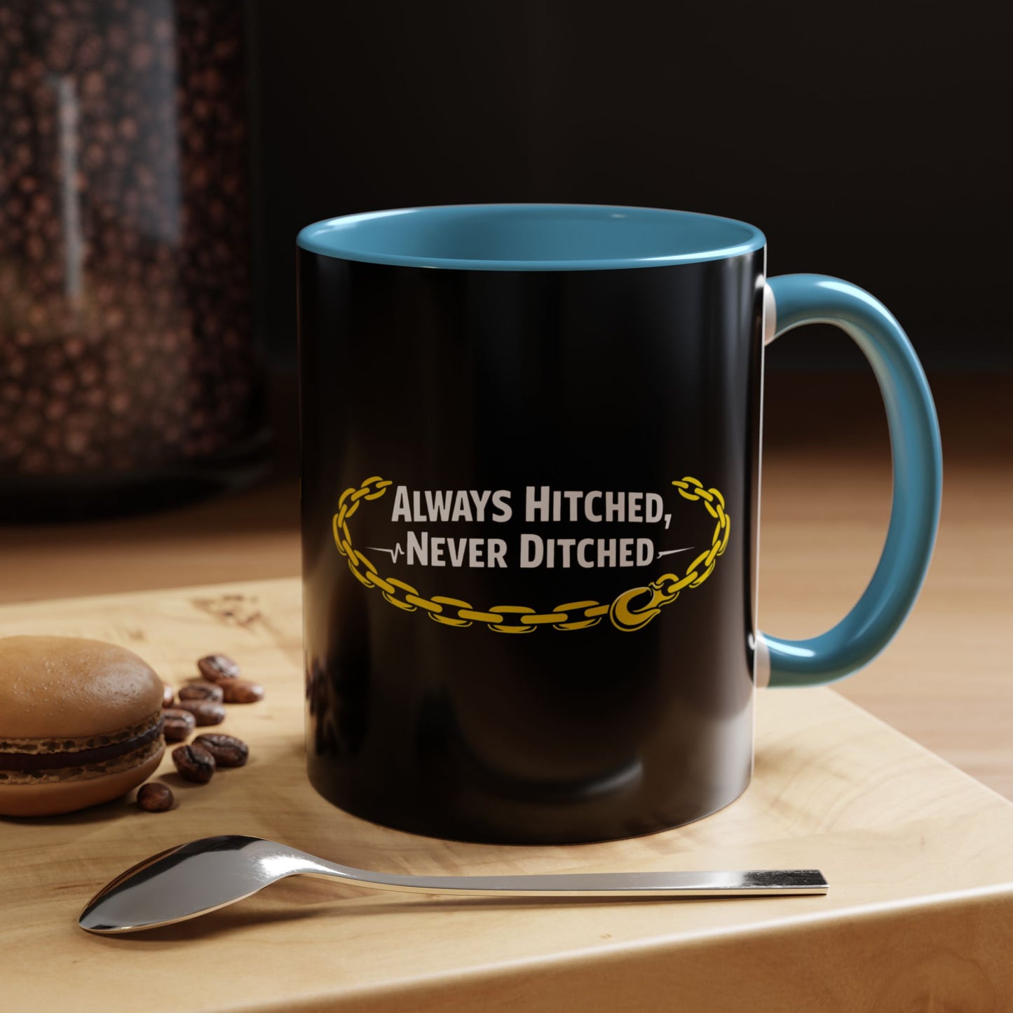 Always Hitched 2-Tone Coffee Mug