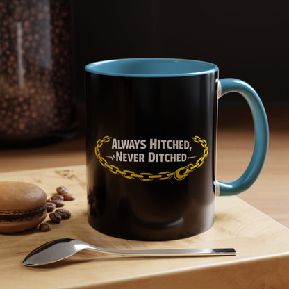 Always Hitched 2-Tone Coffee Mug