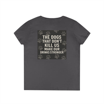 Drinks Stronger Women's V-Neck T-Shirt