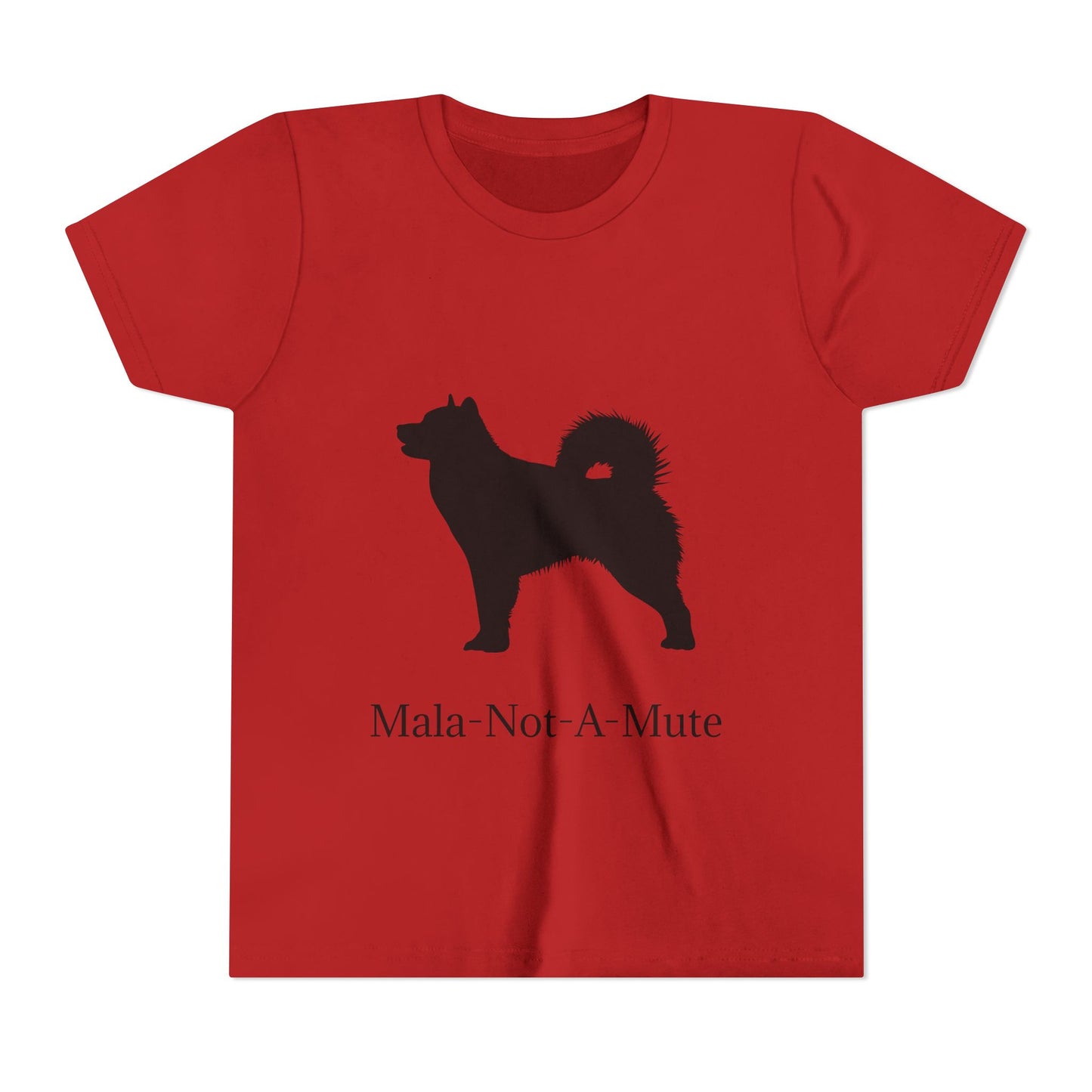 Mala-Not-A-Mute Youth Unisex Short Sleeve Crewneck Tee