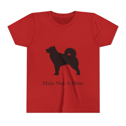 Mala-Not-A-Mute Youth Unisex Short Sleeve Crewneck Tee