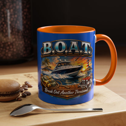 B.O.A.T. 2-Tone Coffee Mug