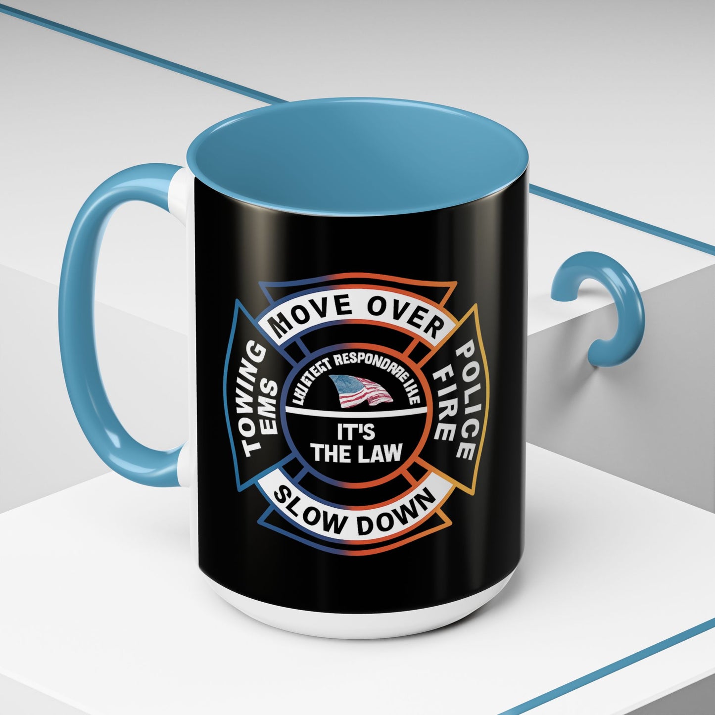 Let First Responders Live 2-Tone Coffee Mug