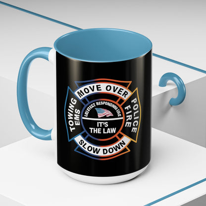 Let First Responders Live 2-Tone Coffee Mug