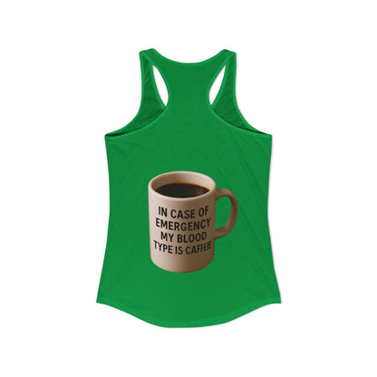 Blood Type Women's Racerback Tank