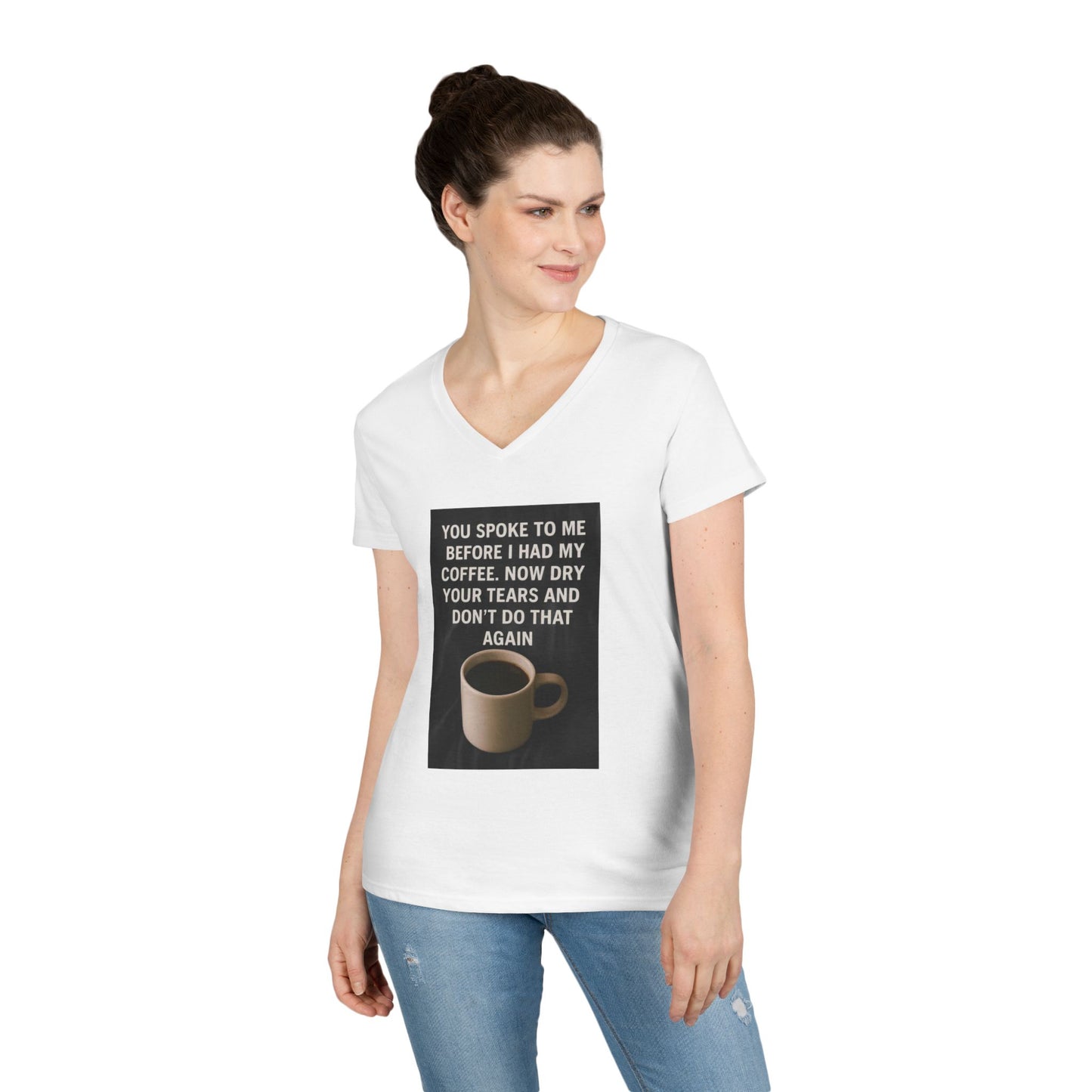 Dry Your Tears Women's V-Neck T-Shirt