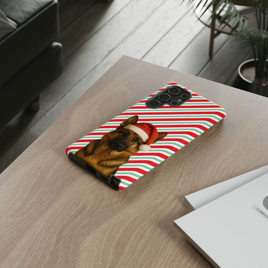 Santa Paws German Shepherd Samsung Case