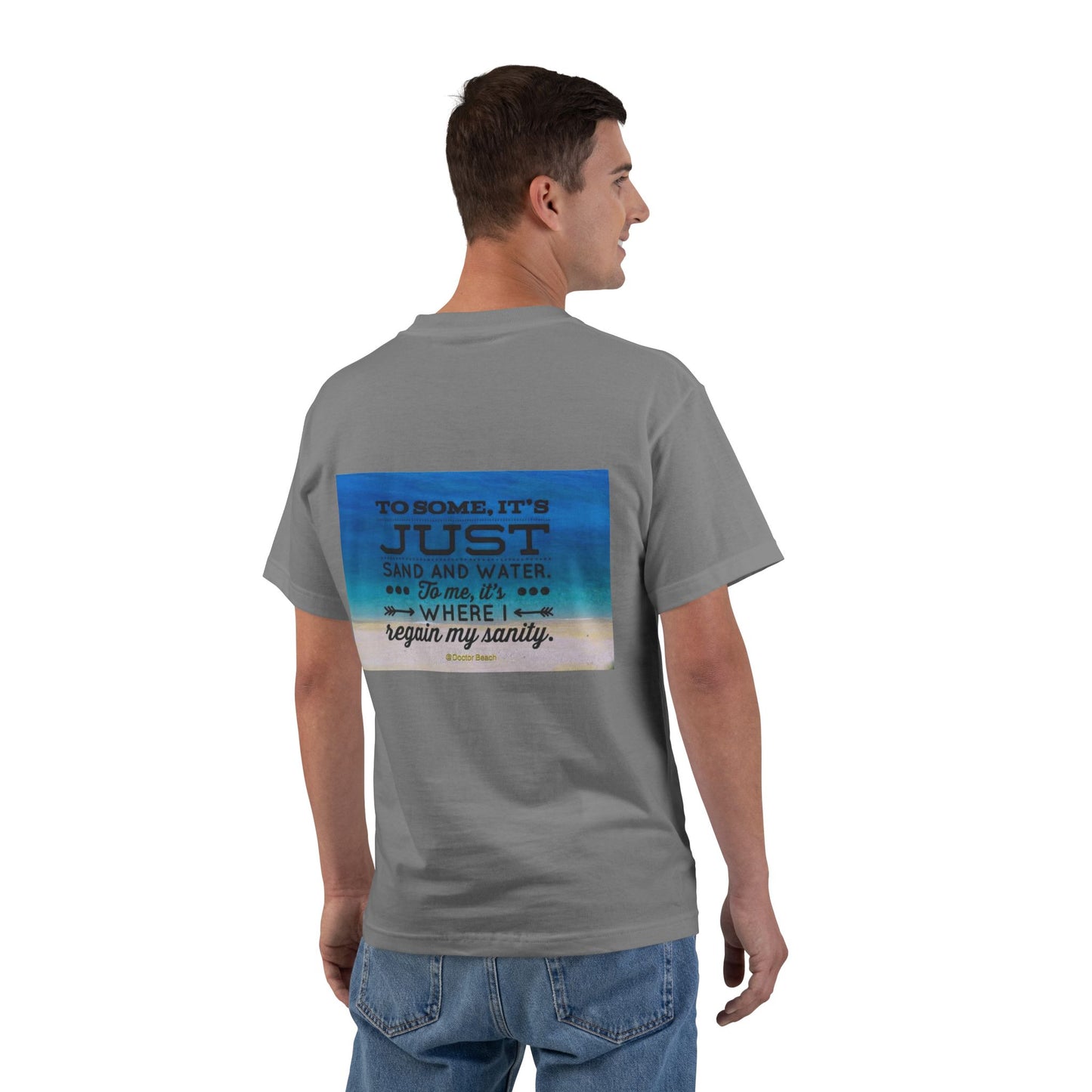 Dr. Beach Men's Short-Sleeve Crewneck Tee