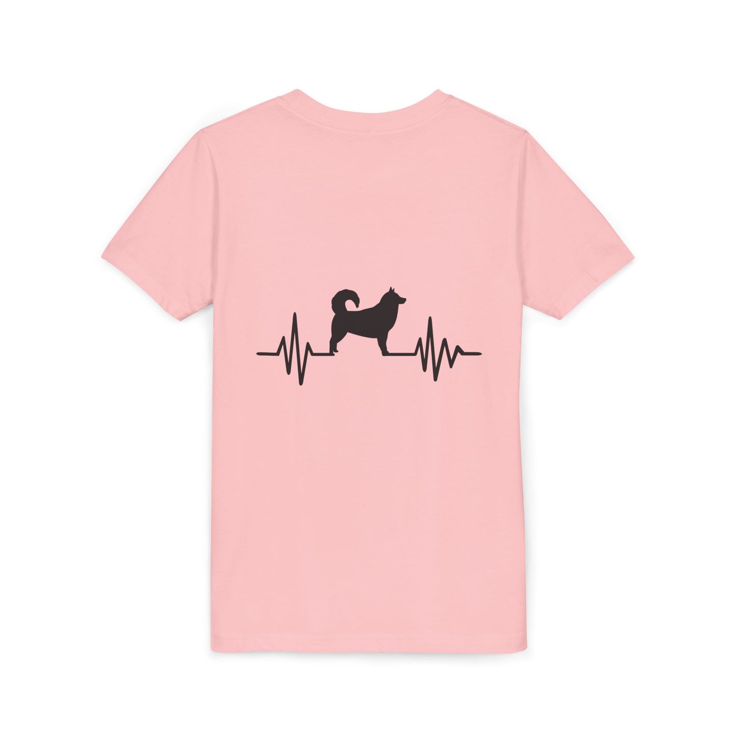My Heart Beats For Malamutes Youth Unisex Short Sleeve Crewneck Tee