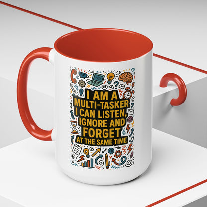 Multi-Tasker 2-Tone Coffee Mug