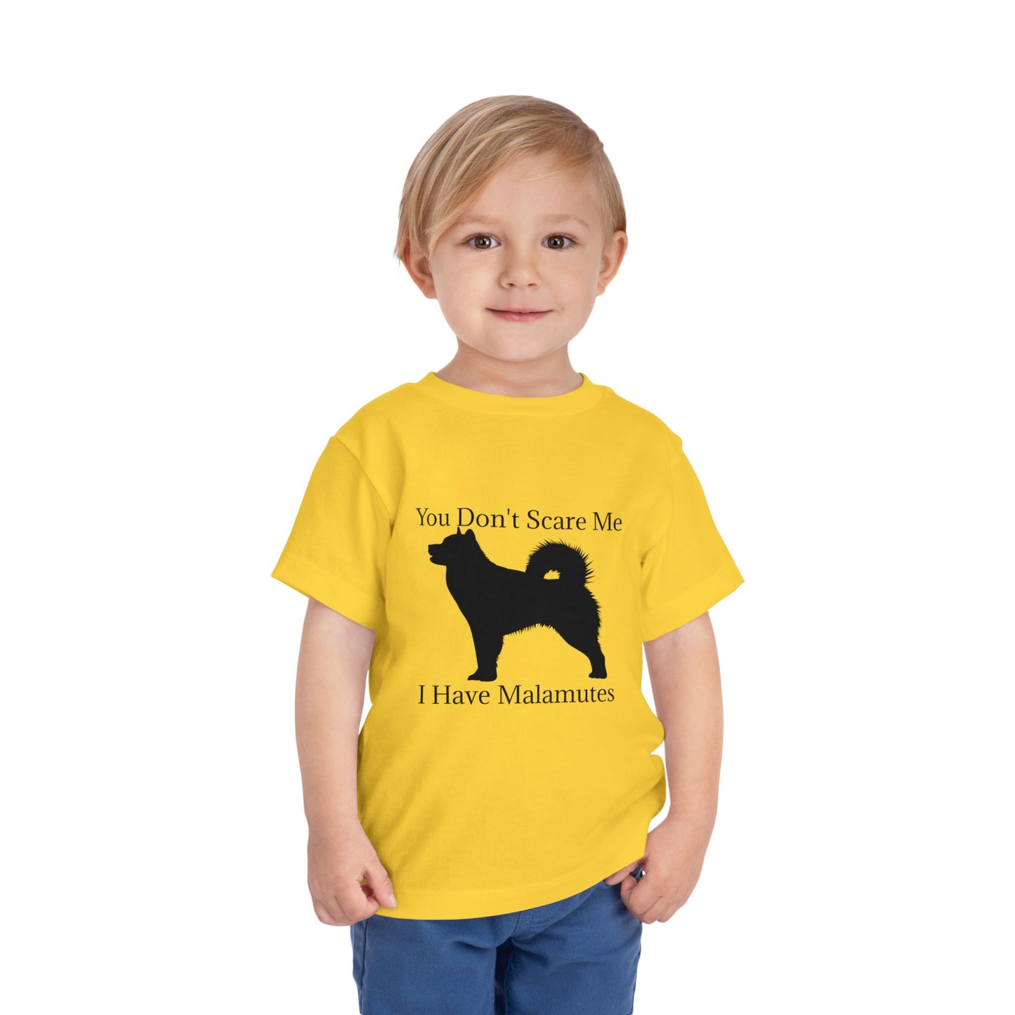 You Don't Scare Me Toddler Unisex Short Sleeve Crewneck Tee