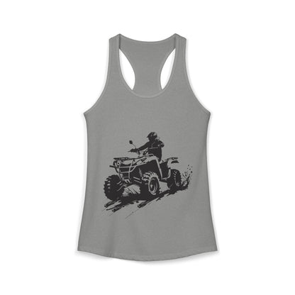Slingin' Mud Quad Women's Racerback Tank