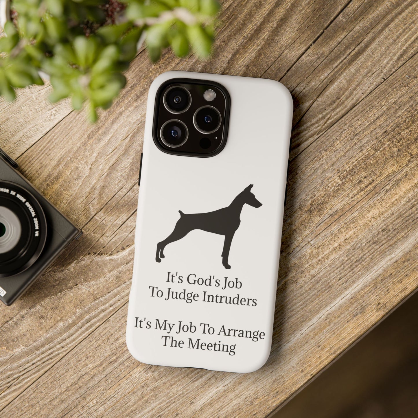 Arrange The Meeting iPhone Case