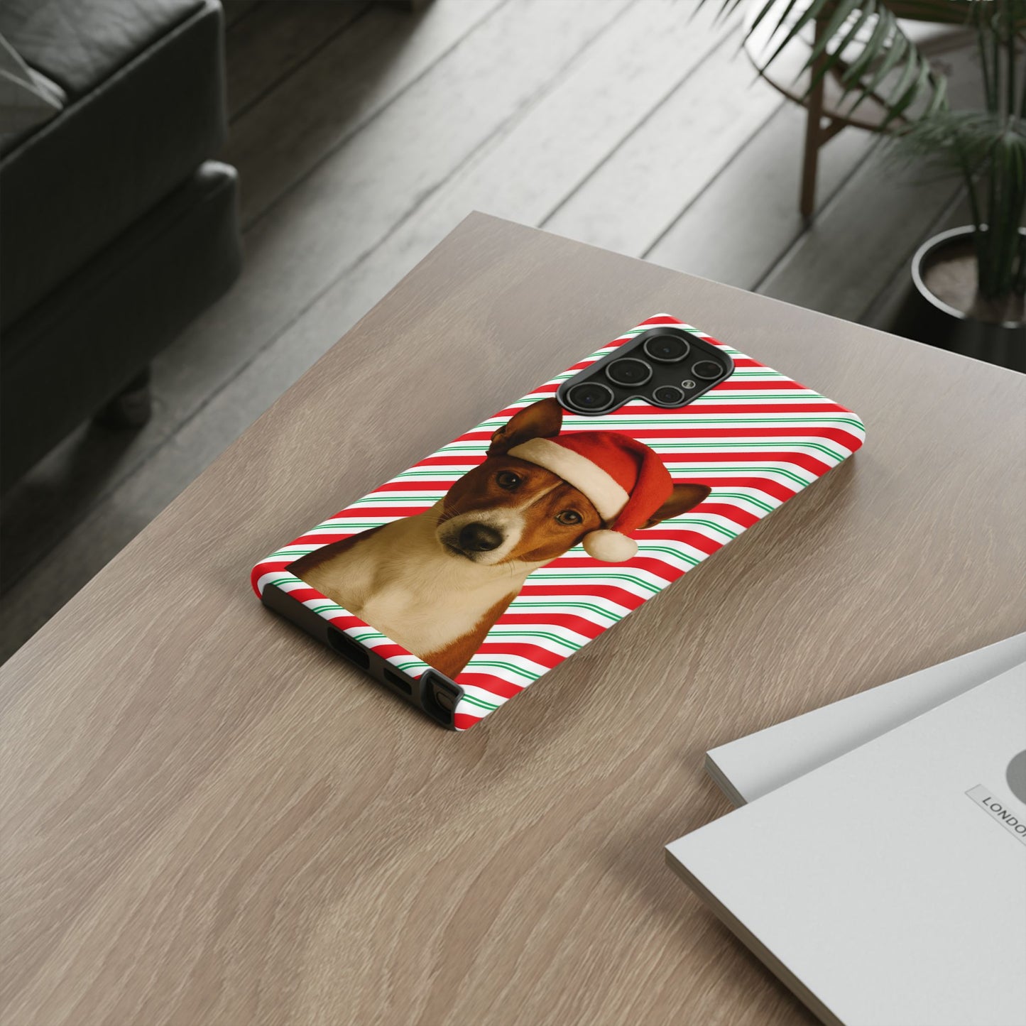 Santa Paws Basenji Samsung Case