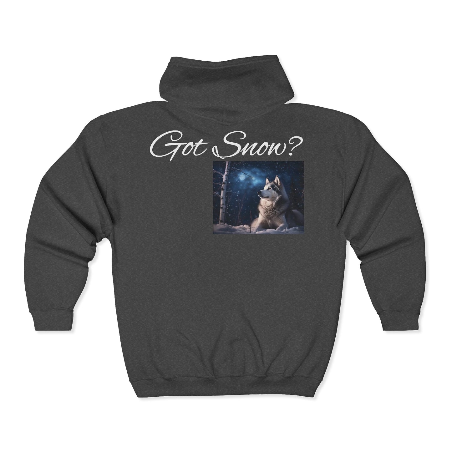 Got Snow? Unisex Full Zip Hoodie