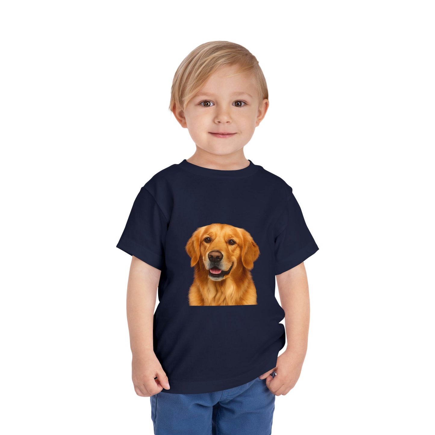 Golden Head Toddler Unisex Short Sleeve Crewneck Tee