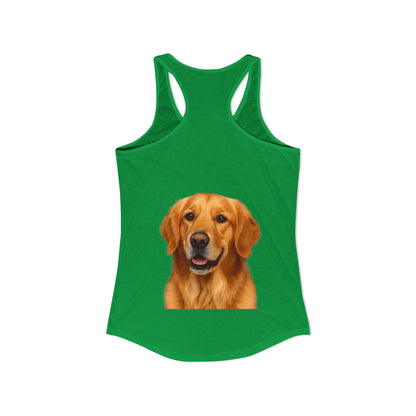 Golden Head Women's Racerback Tank
