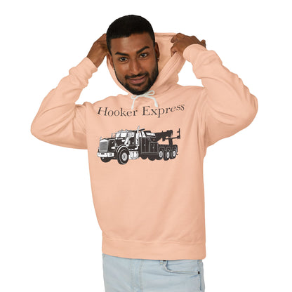 H**ker Express Heavy Tow Truck Unisex Lightweight Hoodie