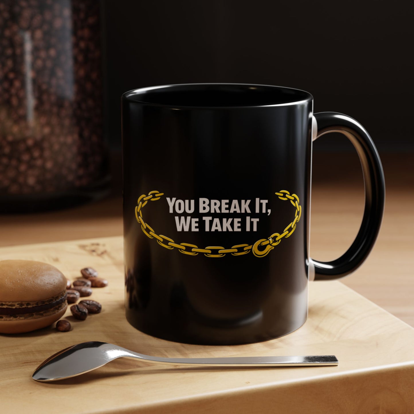 You Break It 2-Tone Coffee Mug