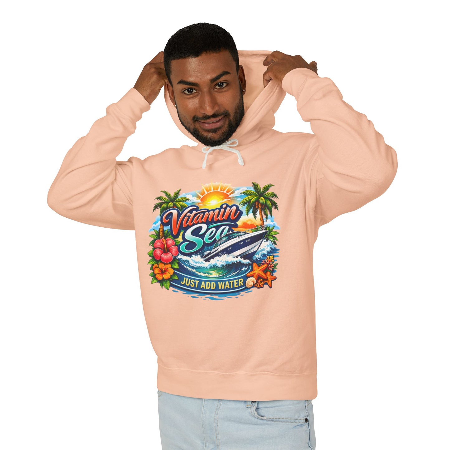 Vitamin Sea Unisex Lightweight Hoodie