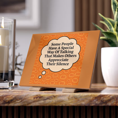 Special Way Of Talking Ceramic Photo Tile
